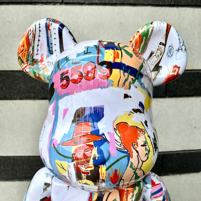 BE@RBRICK　ANDY WARHOL x JEAN-MICHEL BASQUIAT #4／1000%