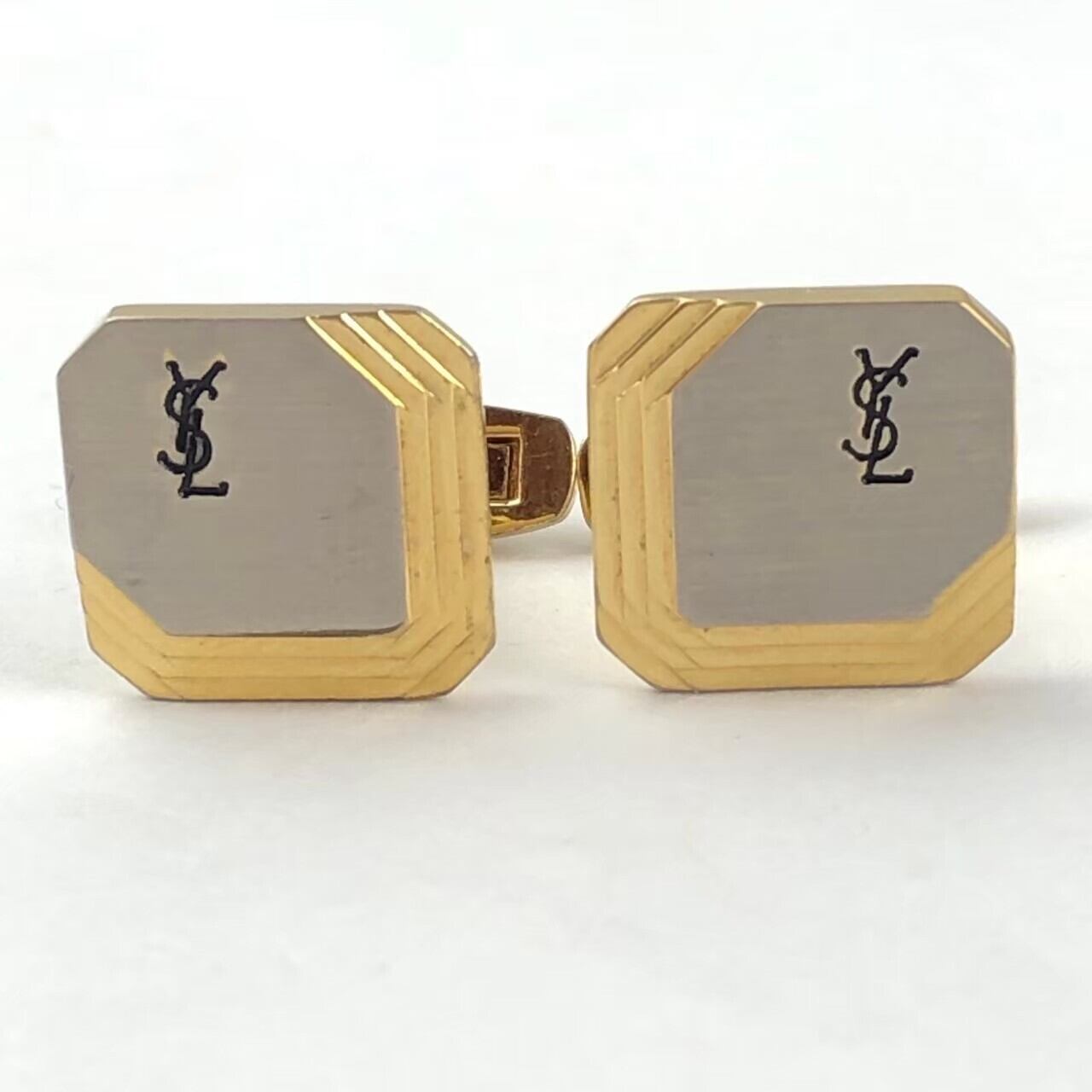 中古】イヴサンローラン YSL ネクタイピン カフスセット | 小牧まるみ商店