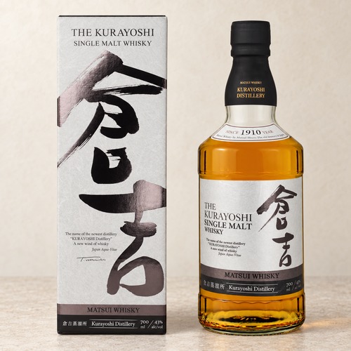 マツイシングルモルトウイスキー「倉吉」700ml 画像