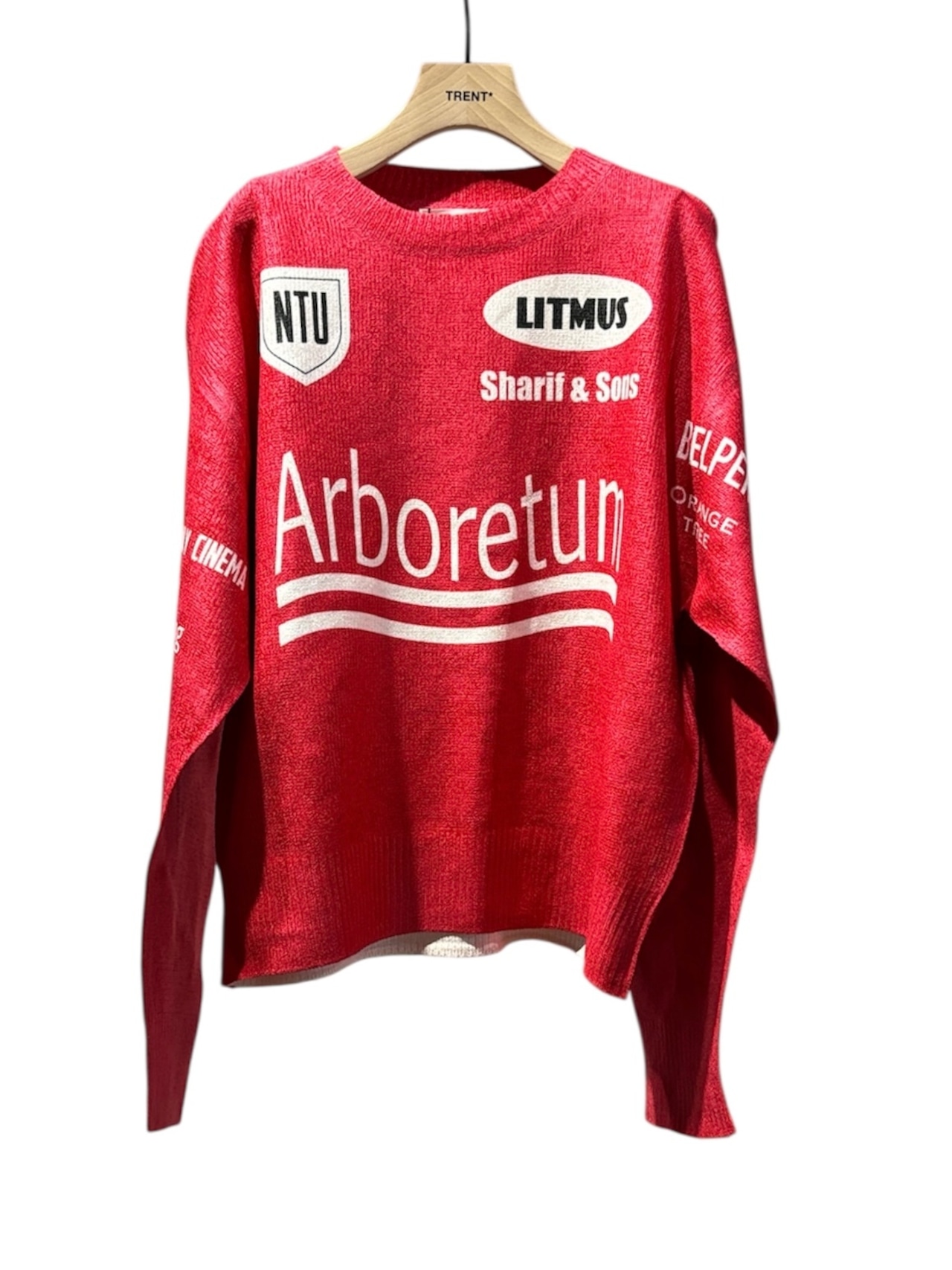 【25AW】BELPER ベルパー / PRINTED KNIT TOP / トップス - 2