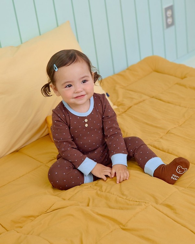 【取寄】oottbebe｜shushu dot loungewear｜シュシュドットルームウェア｜XS-XL｜kids｜26 autumn