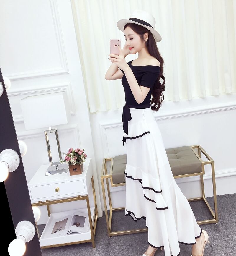 お呼ばれ ドレス 30代 20代 パーティードレス 黒 ブラック グレー 膝丈