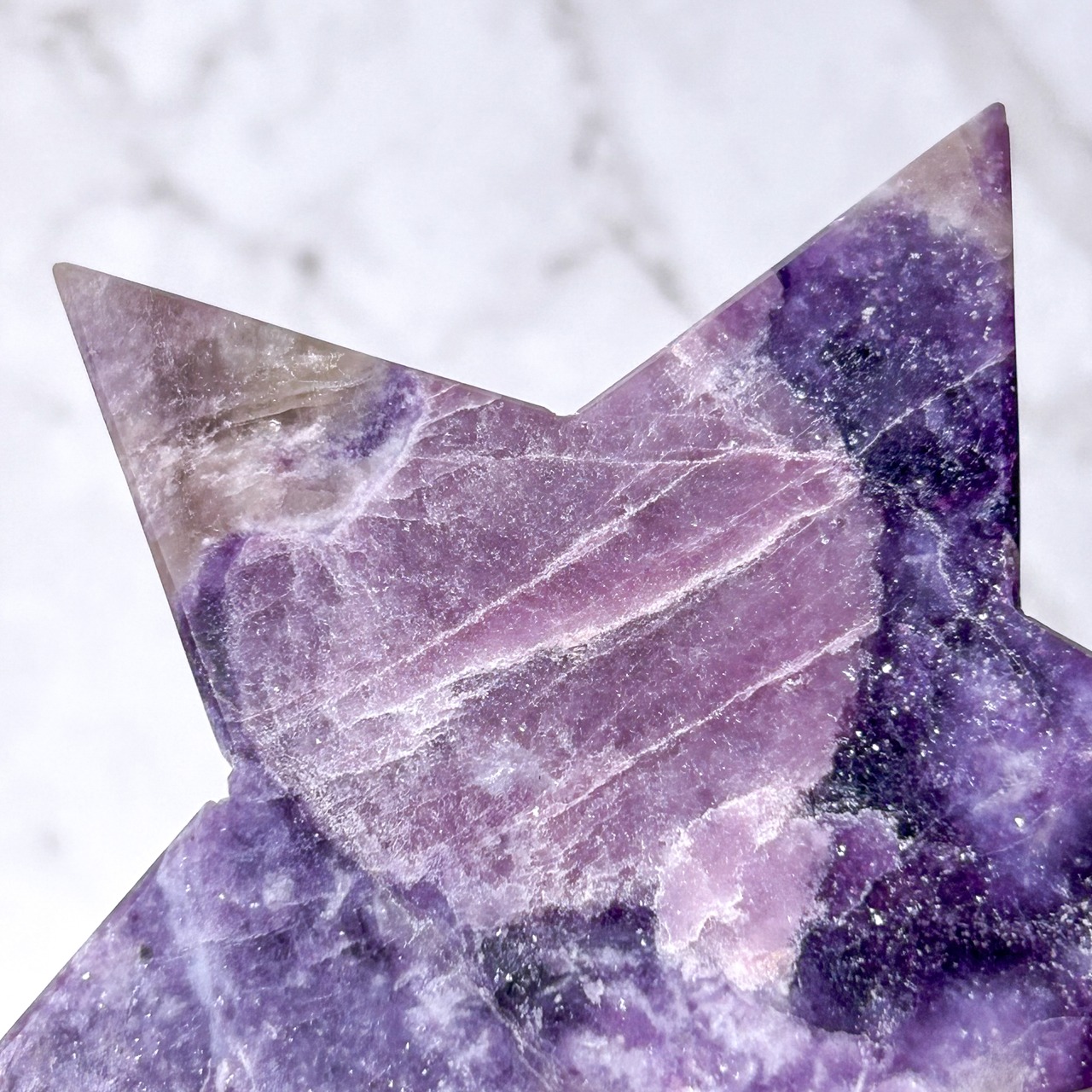 レピドライト スター スタンド付き * Lepidolite * 天然石