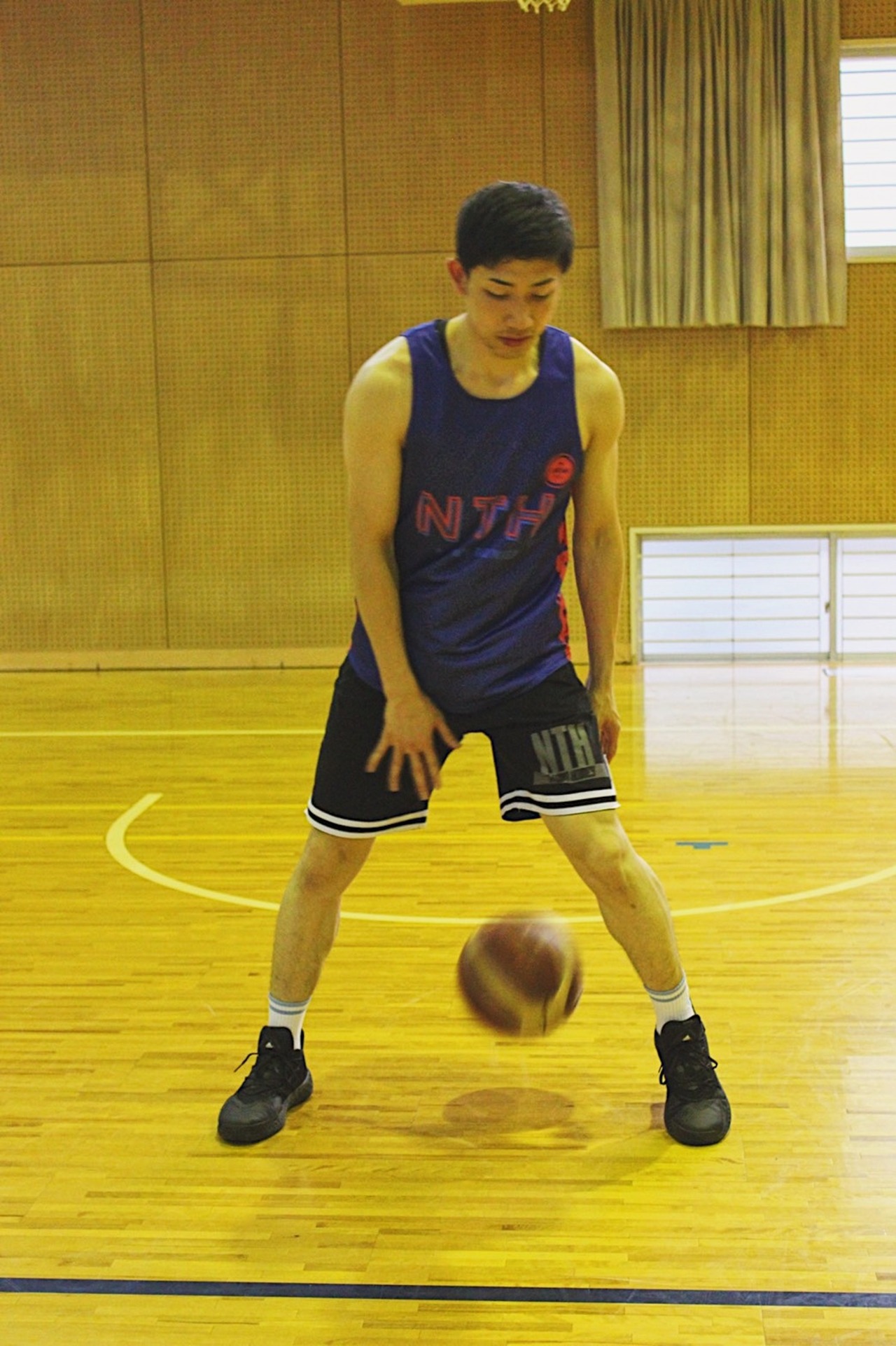 2021 SS “NTH TANKTOP” colour Navy×Red×Deepblue - 3