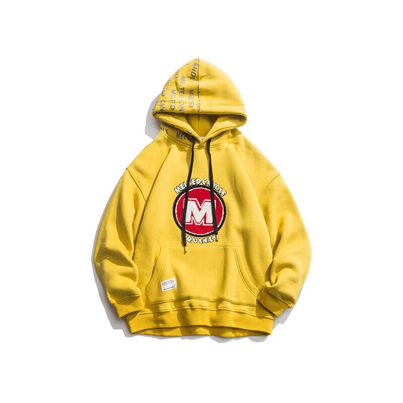 Road Vintage Autumn ese Letter Print Hooded Sweater Men's Loose Top Couple Sports Pullover-Alibaba オータム 秋物 ビンテージ hip6-16118685105983