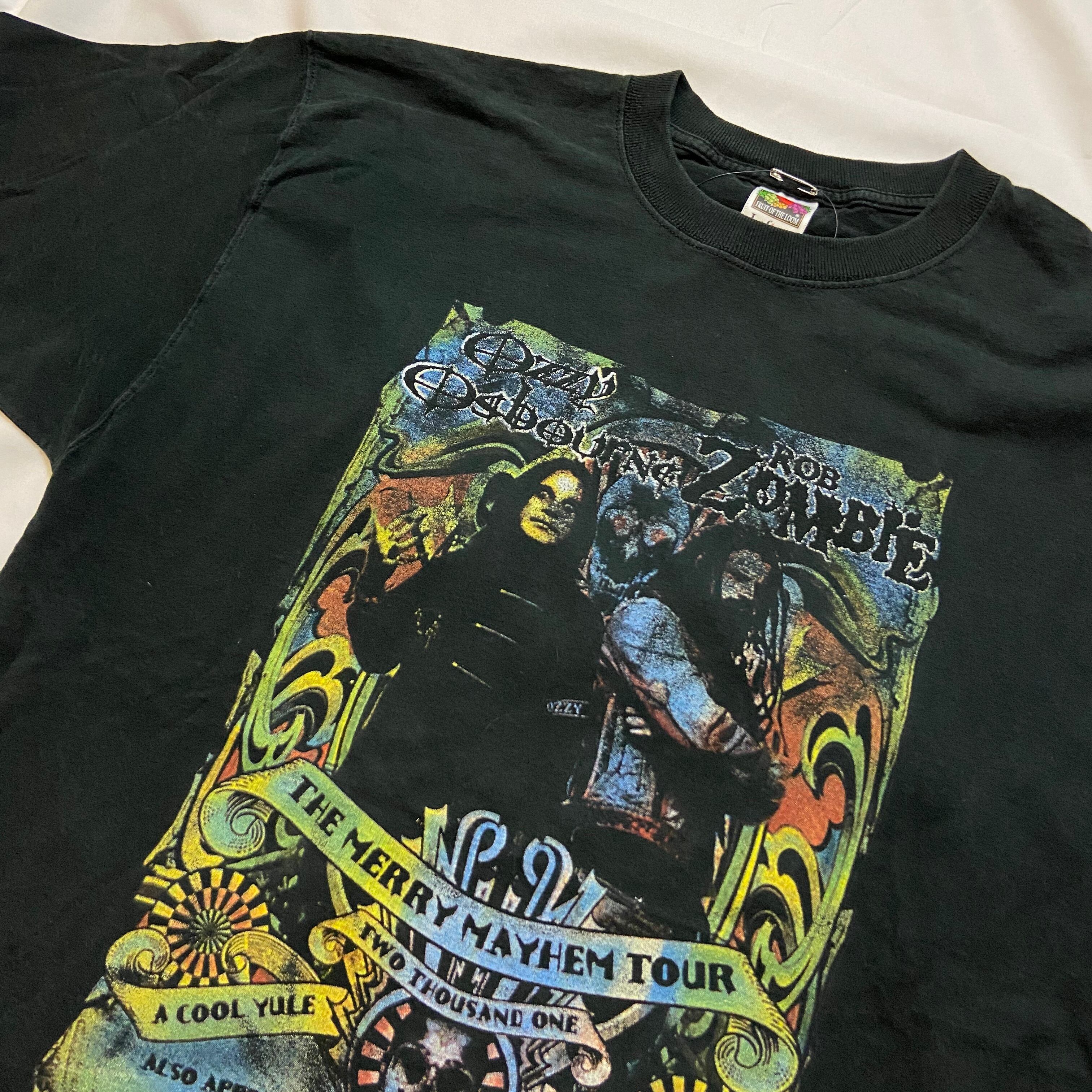 2001's OZZY OSBOURNE×ROB ZOMBIE tour tee | NOIR ONLINE
