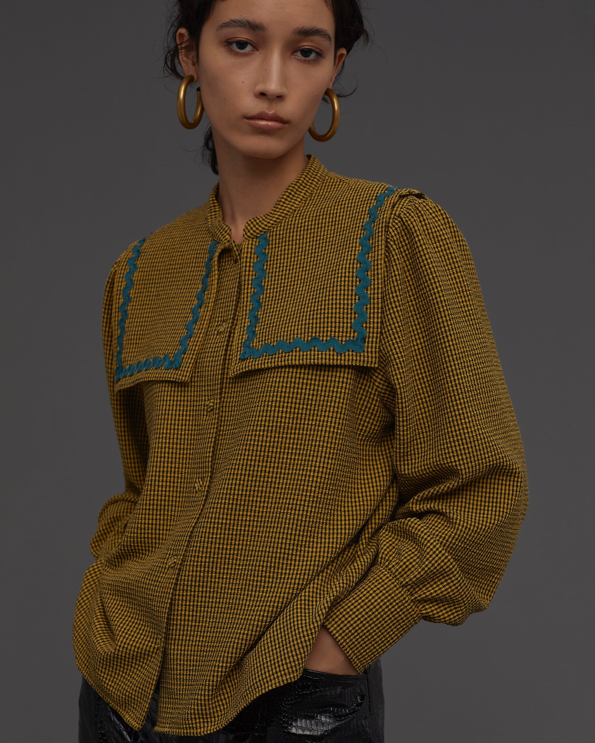 Selenahelios flare sleeve BL レオパード ヒョウ柄 | www.jarussi.com.br