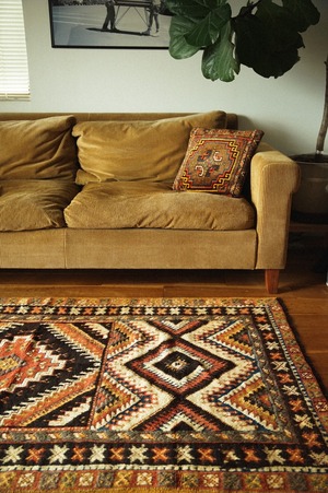 298 -Vintage Kurdish rug