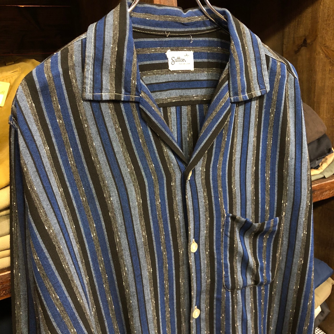 60s オープンカラーシャツ Sutton | VOSTOK