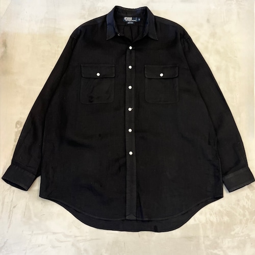 Polo Ralph Lauren “WHITFIELD” L/S 100%Linen Shirt