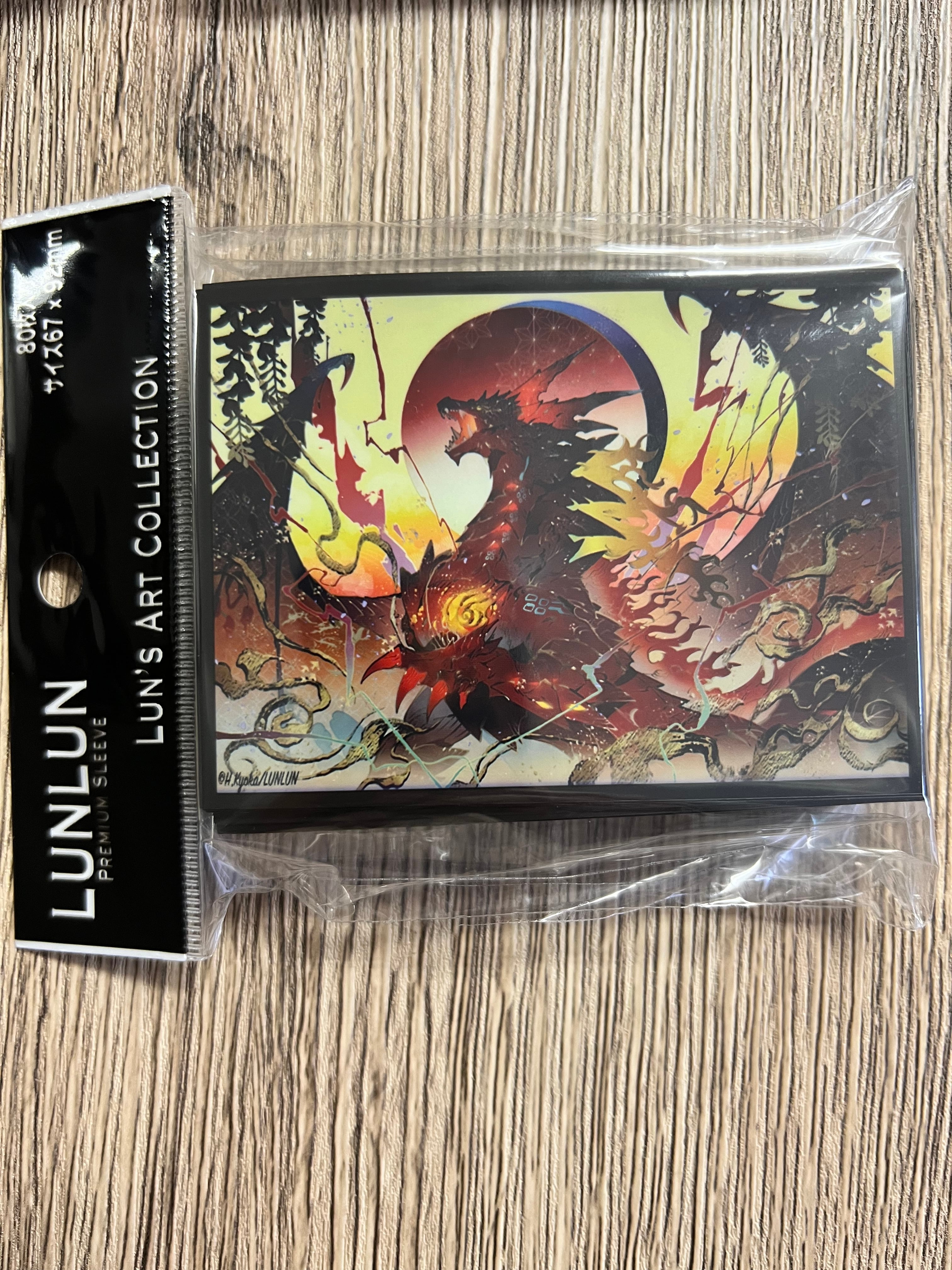 新作スリーブ 80枚入り【匈歌ハトリ先生/龍】