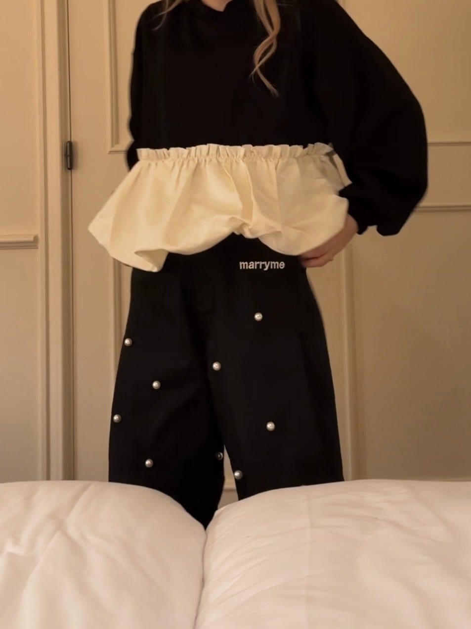 WHIP SWEAT black | MARRY ME.official