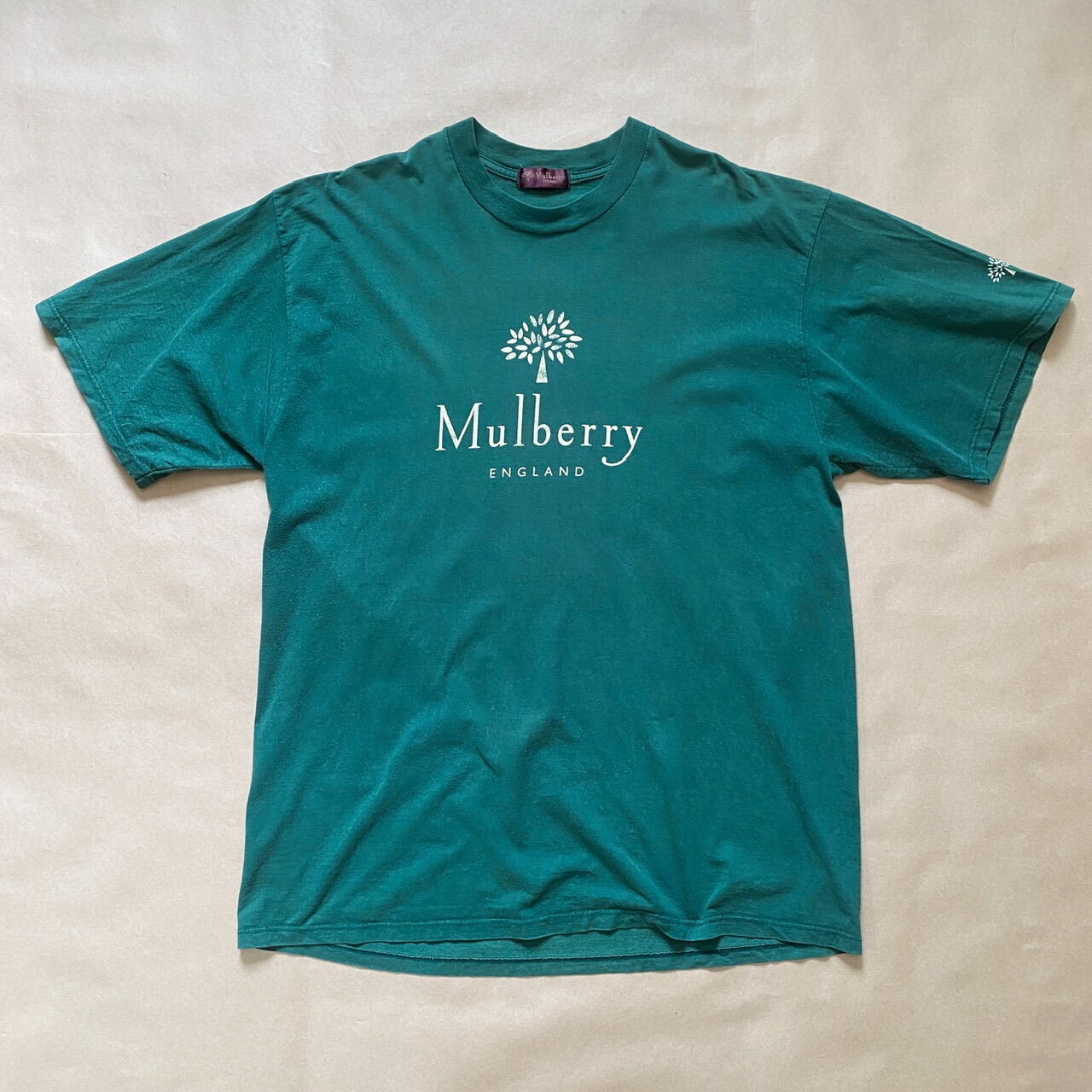 Mulberry Logo Print Tee