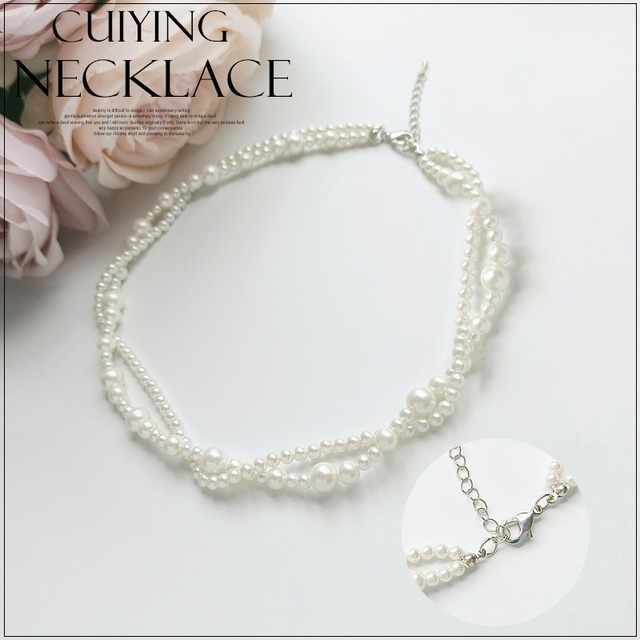 【パーティードレス】パーティードレス 結婚式 ネックレス レディース 結婚式 パール 20代 30代 40代 ワンピース お呼ばれドレス 二次会 結婚式フォーマル 入園式 卒園式 入学式 卒業式 謝恩会 受付 成人式 同窓会 食事会 女子会 婚活 顔合わせ 披露宴 七五三 お宮参り 演奏会 発表会 ホワイト 白