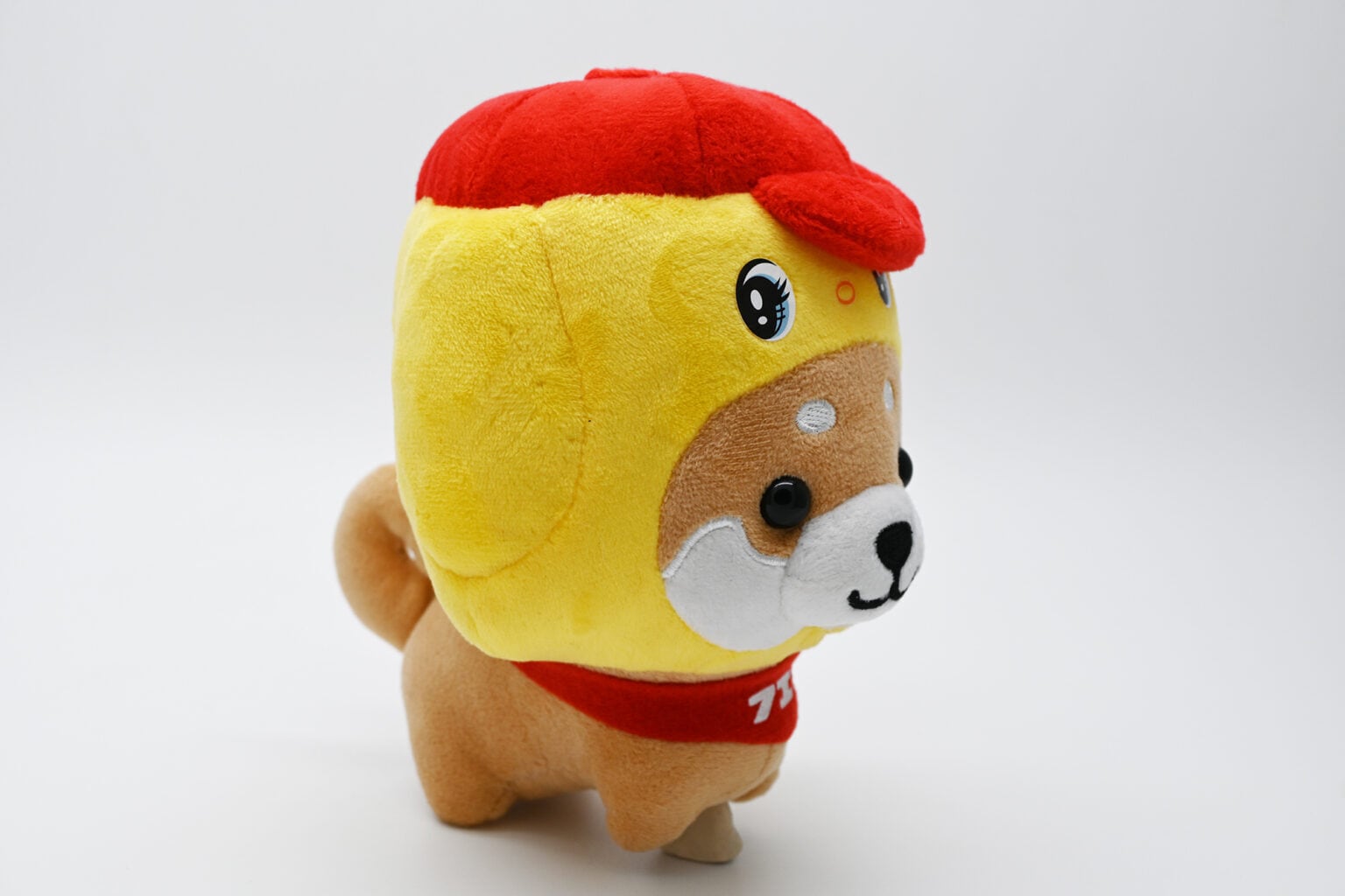 旅するマメしば　ミニぬいぐるみマメしば（フエキ）