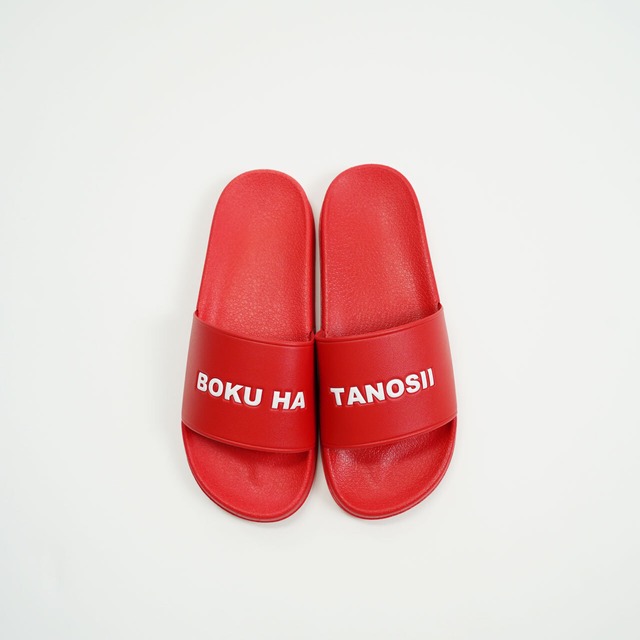 BOKU HA TANOSII ／ ボクタノサンダル "Red"