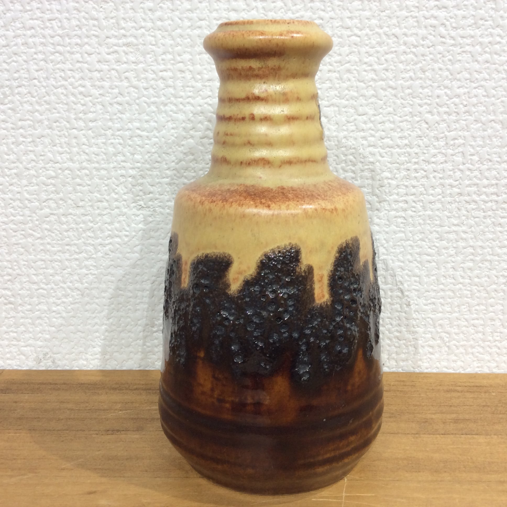 ドイツ おいし BAY Keramikの花瓶】Fat lava 276 ドイツ おいし BAY Keramikの花瓶】Fat lava 276