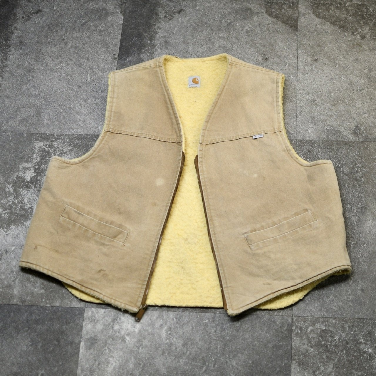 Carhartt duck boa vest