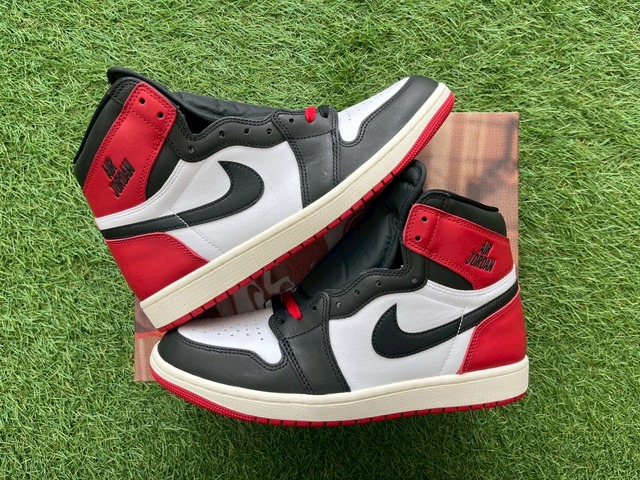 NIKE AIR JORDAN 1 RETRO HIGH OG BLACK TOE REIMAGINED DZ5485-106 28.5cm 96338