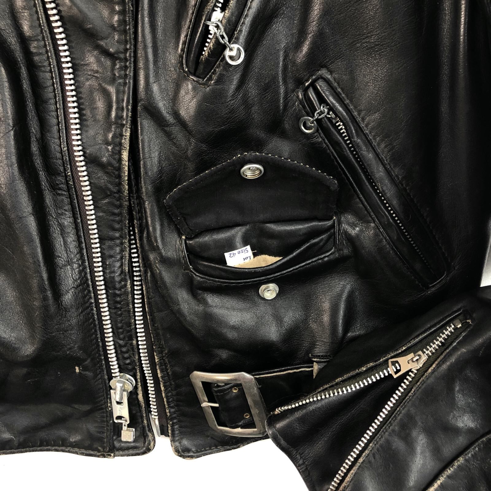 SCHOTT ショット 70年代 USA製 613 PERFECTO 牛タグ前期 ワンスター