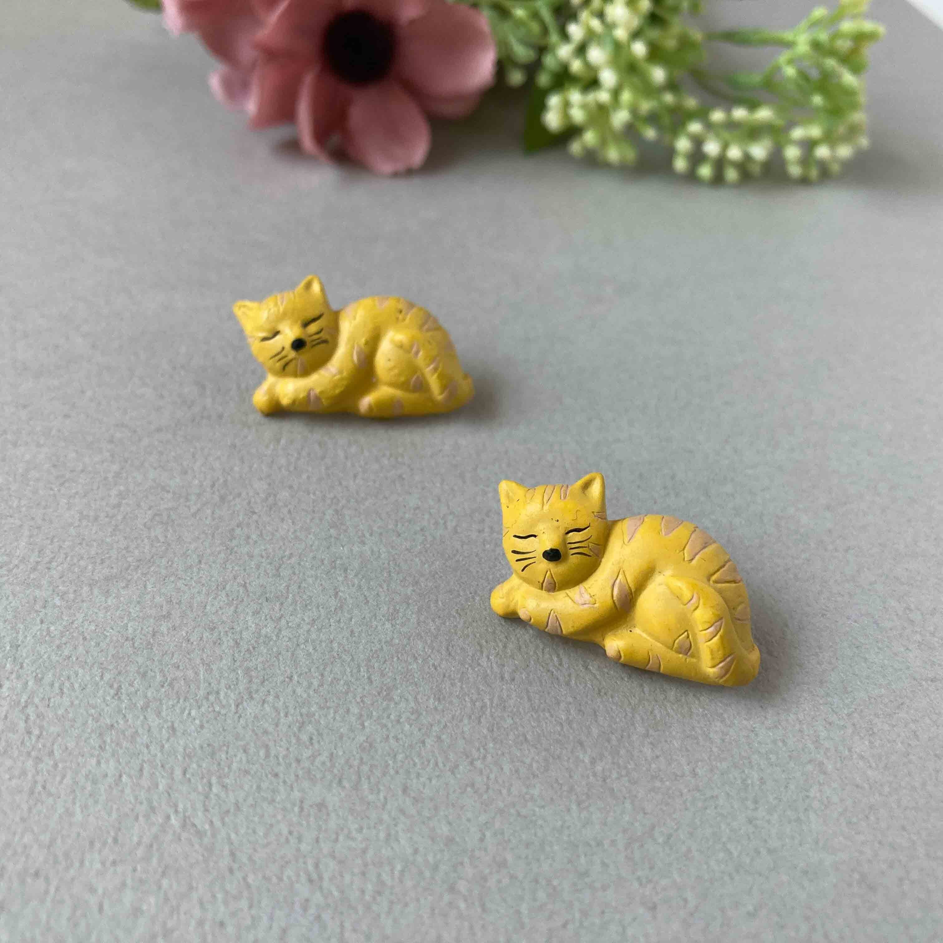 うたた寝猫のUKボタン(26mm)