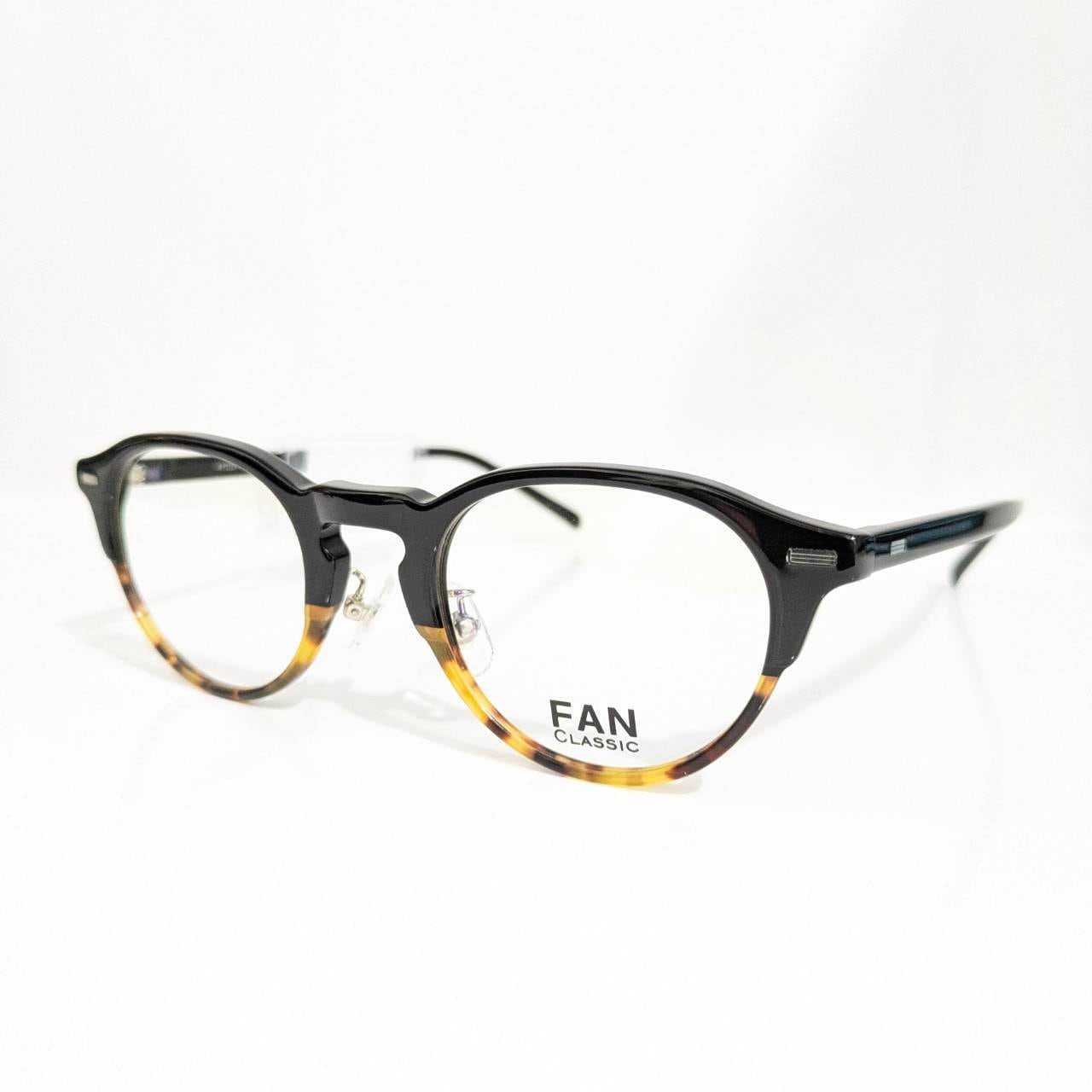 【FAN CLASSIC】クラウンパントセルフレーム ブラック&デミカラー