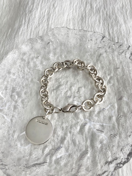 Tiffany & Co. ティファニー ブレスレット シルバー リターントゥ 925 ラウンドタグ vintage ヴィンテージ オールド 36nwem