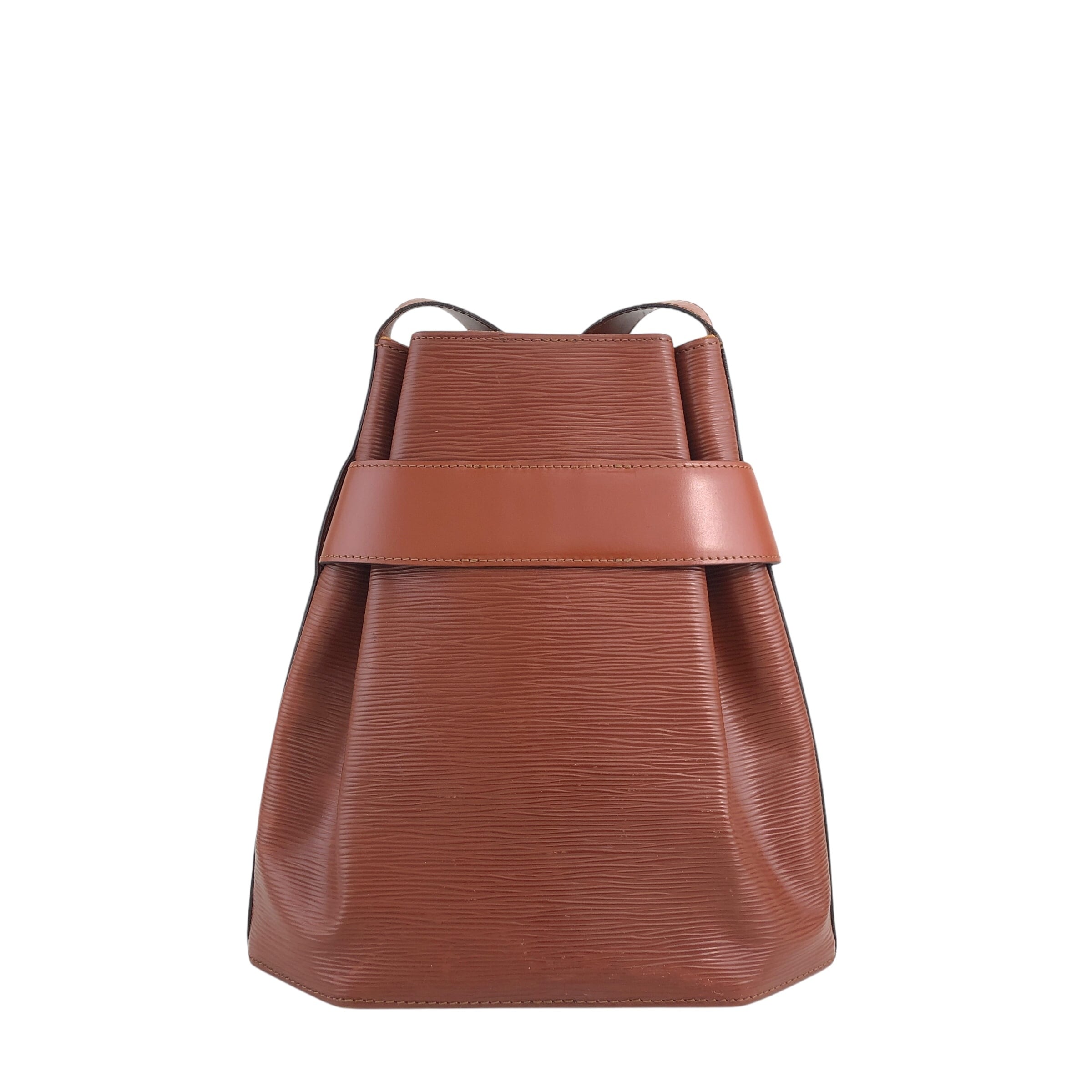 LOUIS VUITTON ルイヴィトン エピ ショルダーバッグ ブラウン サック