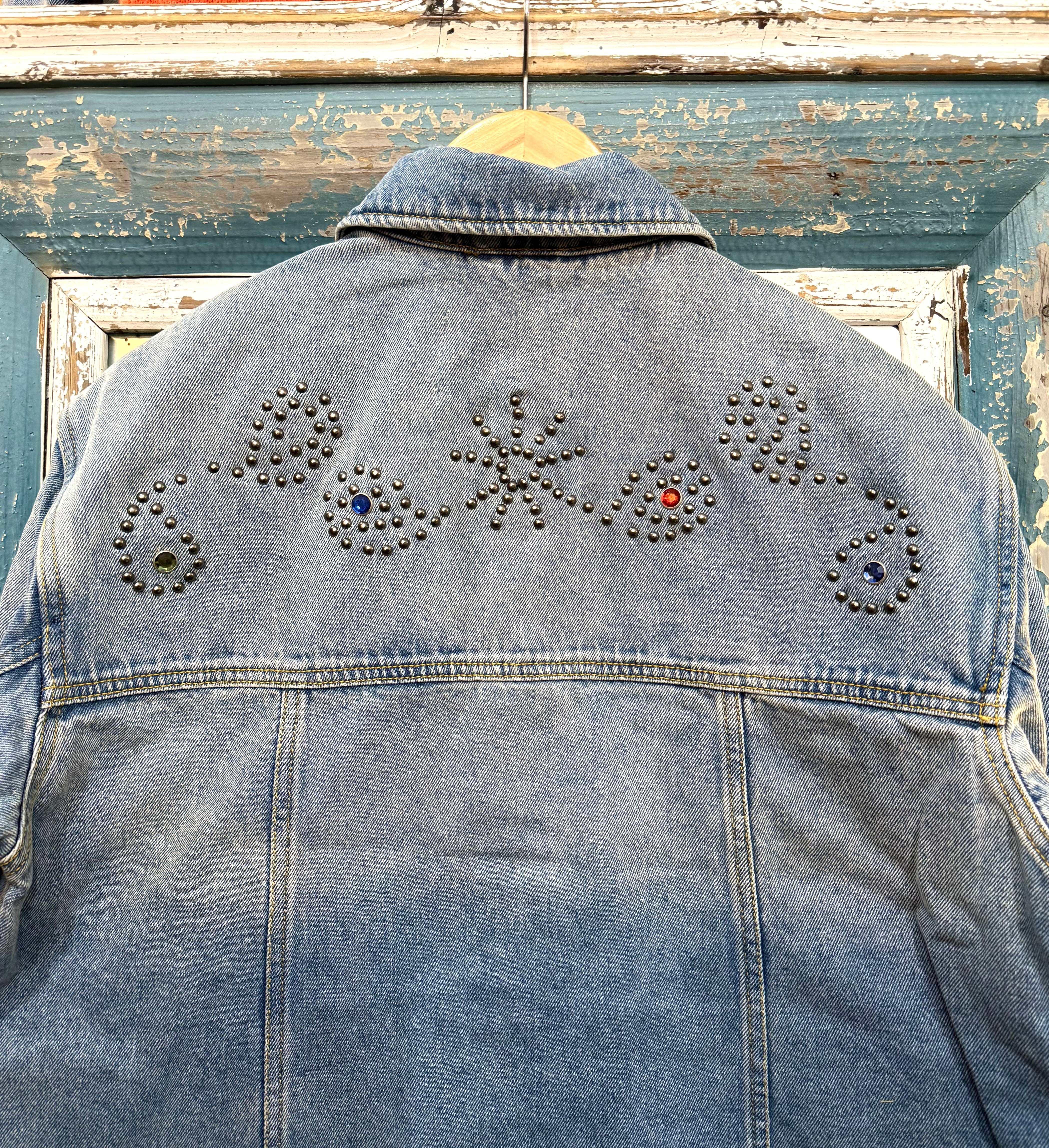 スタッズ デニムジャケット | andco