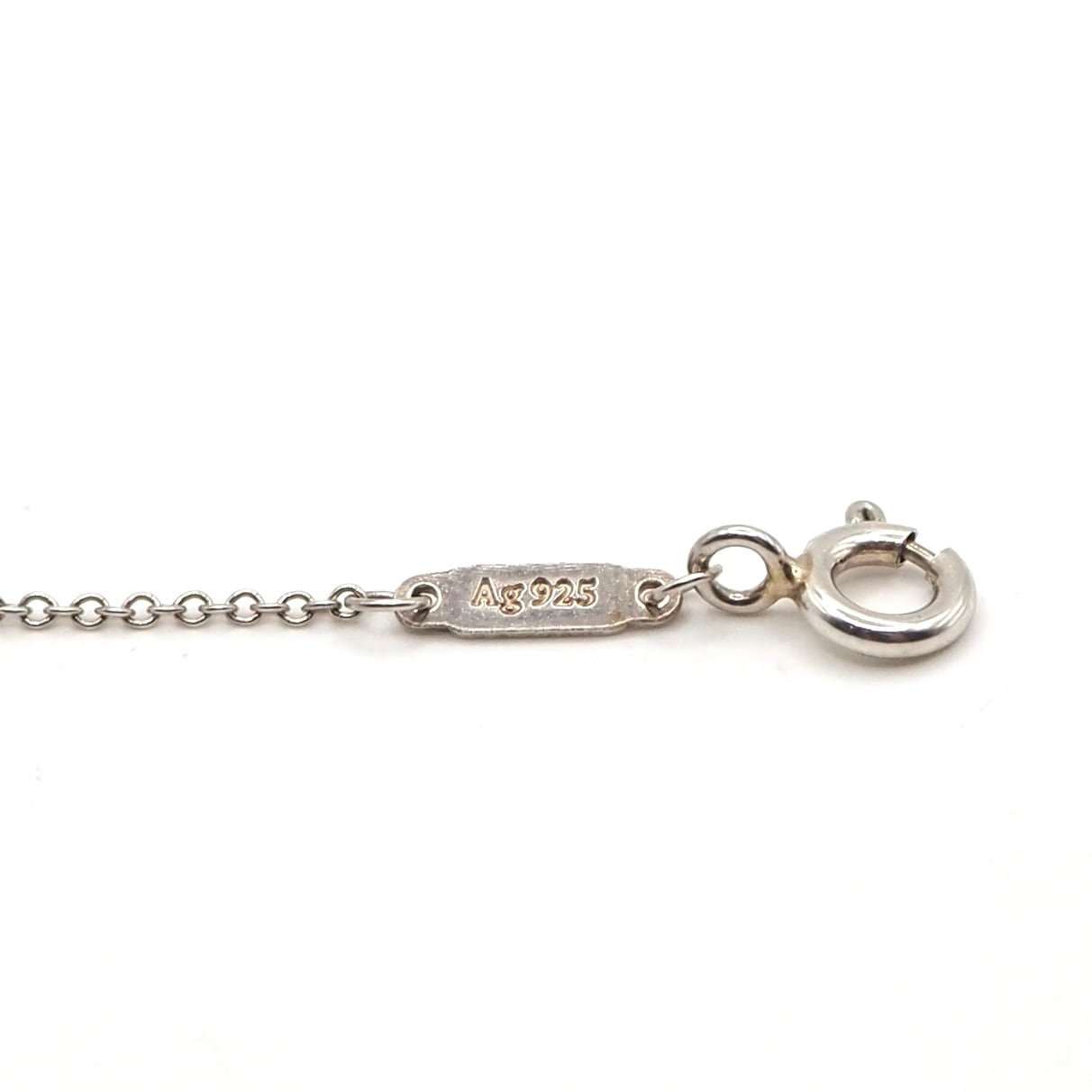 Tiffany&Co. リターントゥ ダブルハート タグネックレス シルバー925