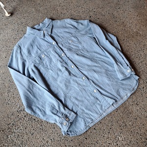 Woolrich コットンシャンブレーシャツ used [405020]