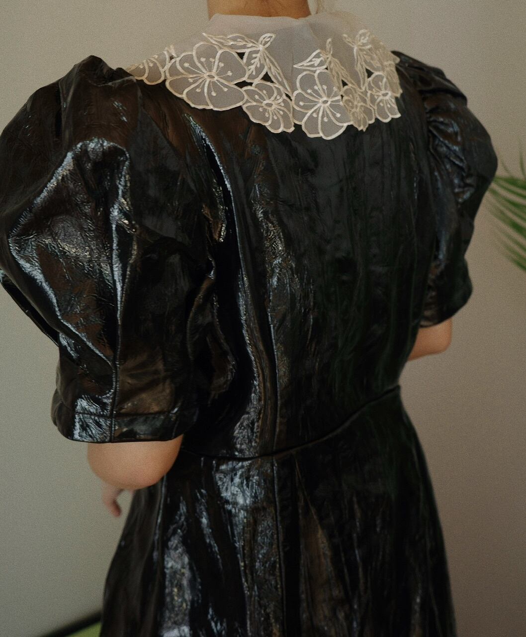 sister jane】Lunette PU Midi Dress | osrsofficial