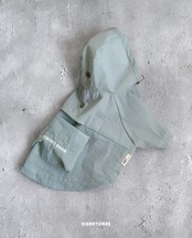LIGHT NYLON ANORAK（GREEN）