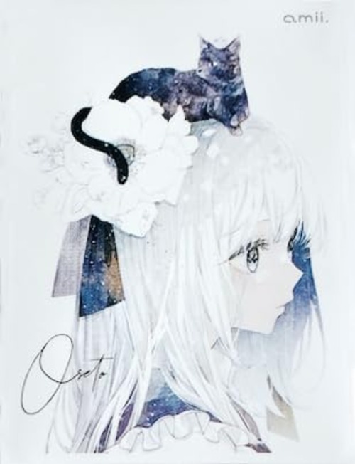 amii. sleeves 《 ネコかぶり 》 Art by おせと amii. カードスリーブ プロテクター デッキシールド (64枚) 第2版