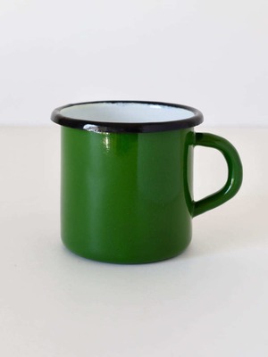 マグ ホーロー製 グリーン / Mug Green 8cm