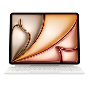 【数量限り】Apple 13 イン チ iPad Air (M4) 用 Apple Magic Keyboard ケース: 快適にタイピングできるキー ボード、内蔵トラックパッド、中国語(注音) - ホワイト