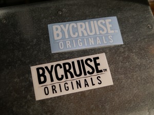 カッティングステッカー　BYCRUISE ORIGINALS