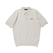 【XLARGE 】EMBROIDERED LOGO KNIT POLO SHIRT【エクストララージ】