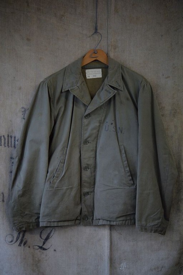 Vintage U.S. NAVY Jacket,field,N-4. Size 36