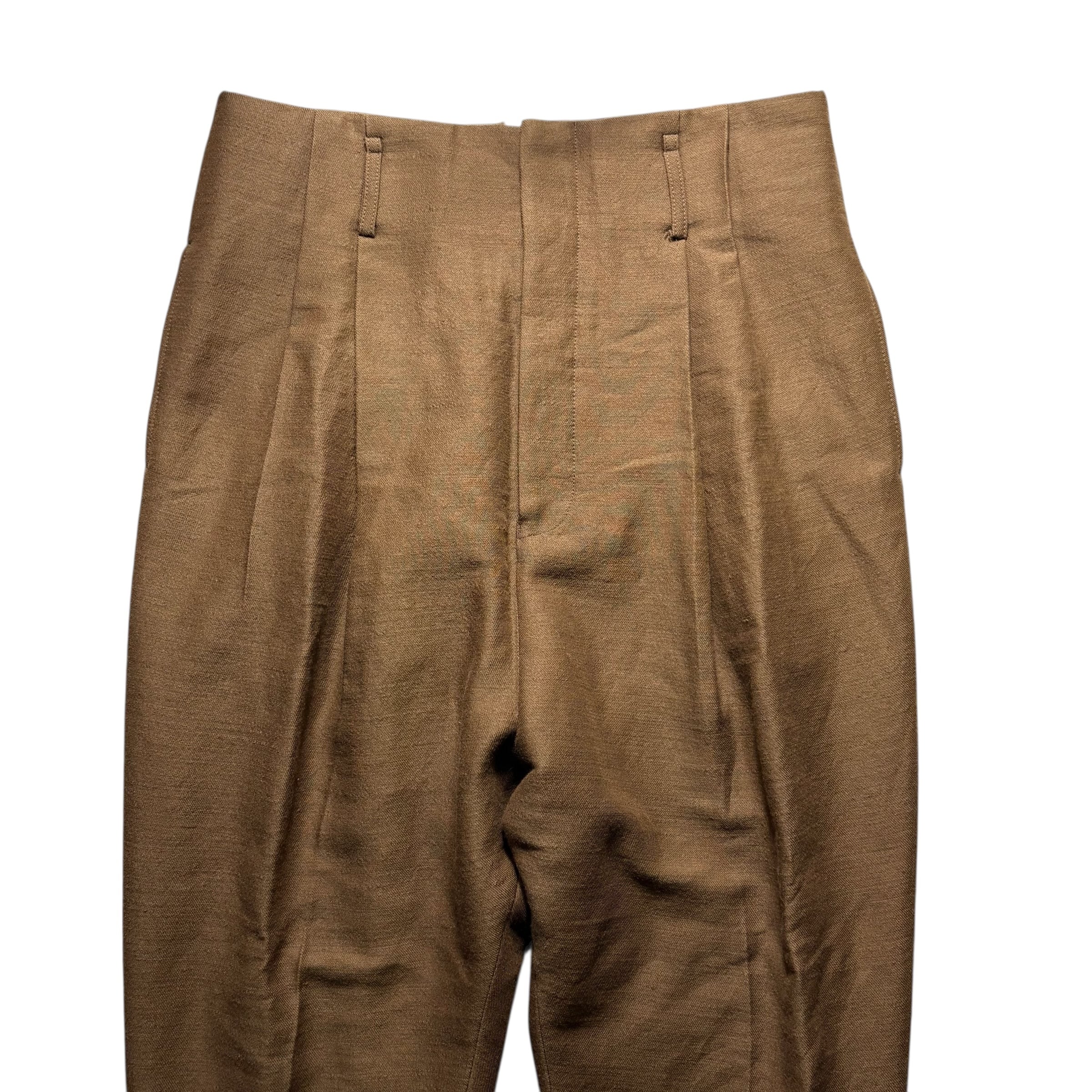 HAIDER ACKERMANN wool wide slacks | NOIR ONLINE