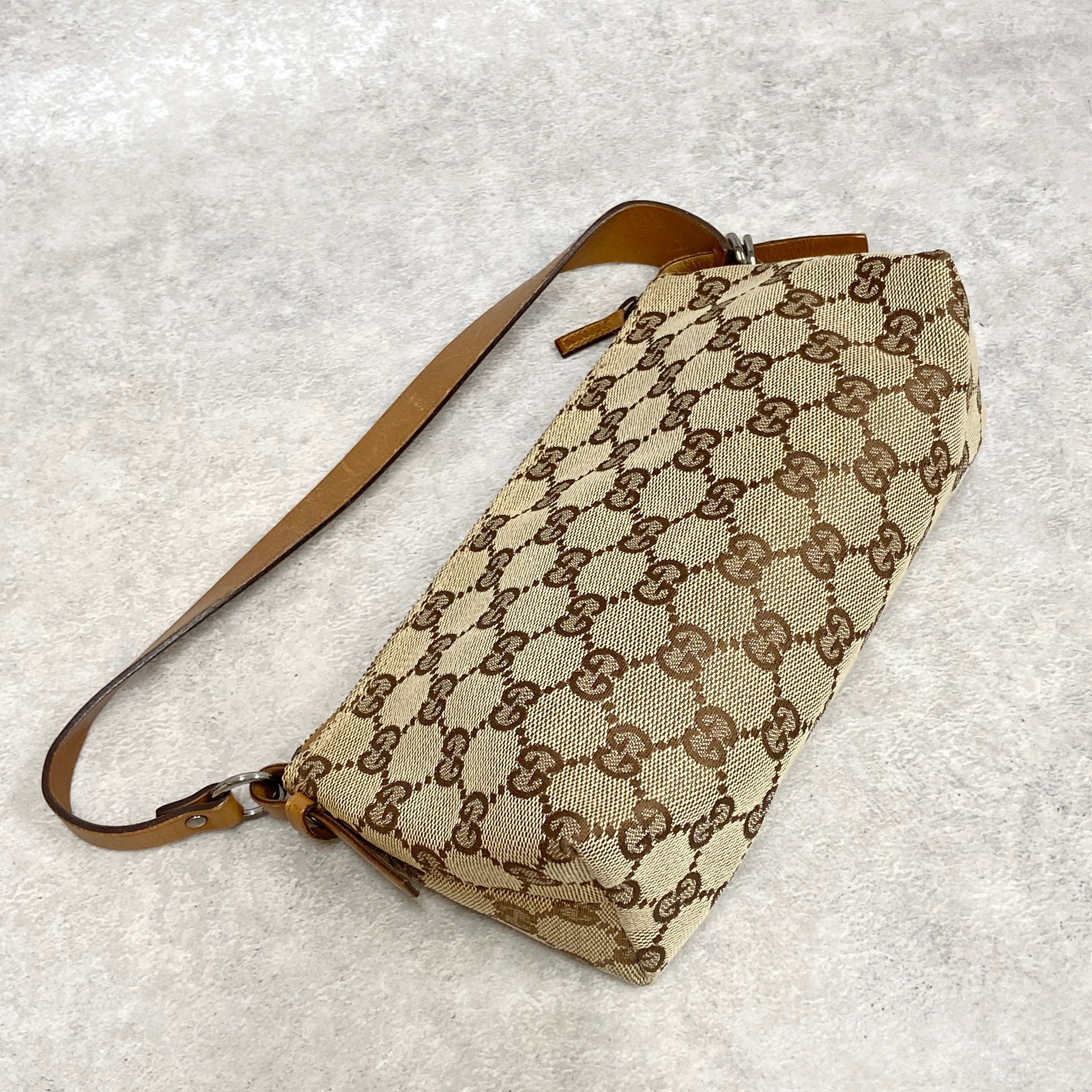 GUCCI グッチ 103399 GG柄 アクセサリーポーチ ベージュ 6848-202204 