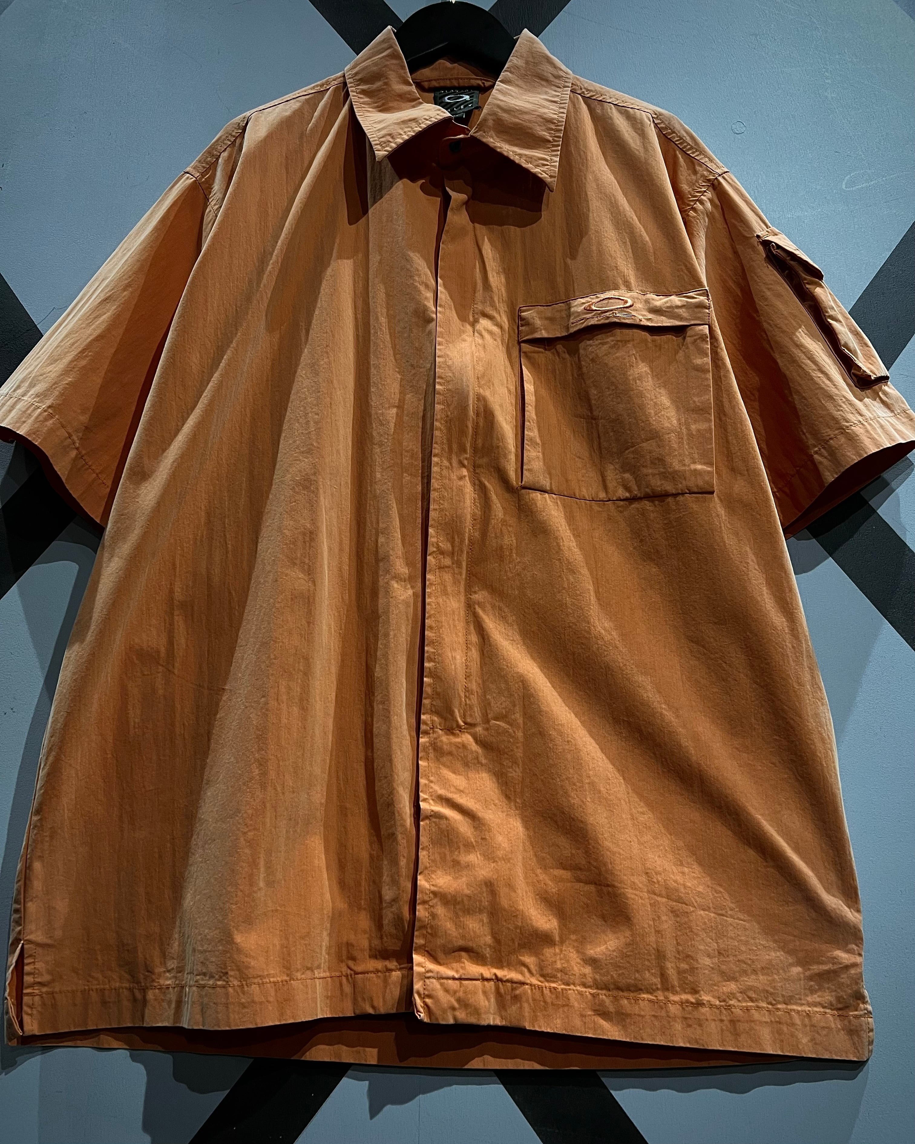 X VINTAGE】“OAKLEY” Pocket Gimmick Loose S/S Shirt | Caka(カカ