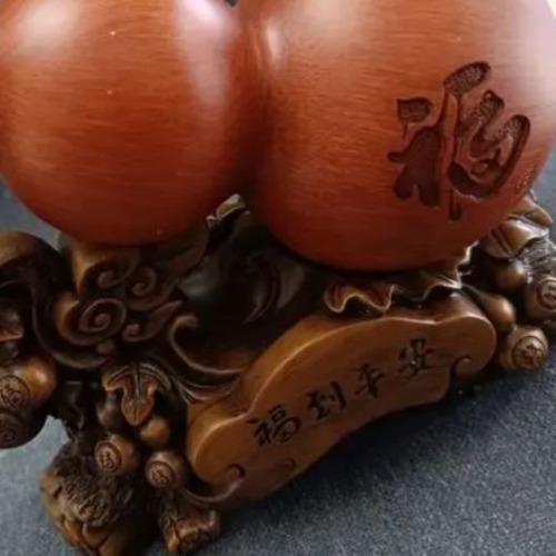 ひょうたん 置物 風水 幸運 安全 ギフト用 リビングルーム デスク ホームリビングルーム　バー カフェ オーナメント 部屋の装飾 卓上ディスプレイオーナメント