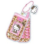 KTスライドガラケーキーホルダーヒョウ(8309171)