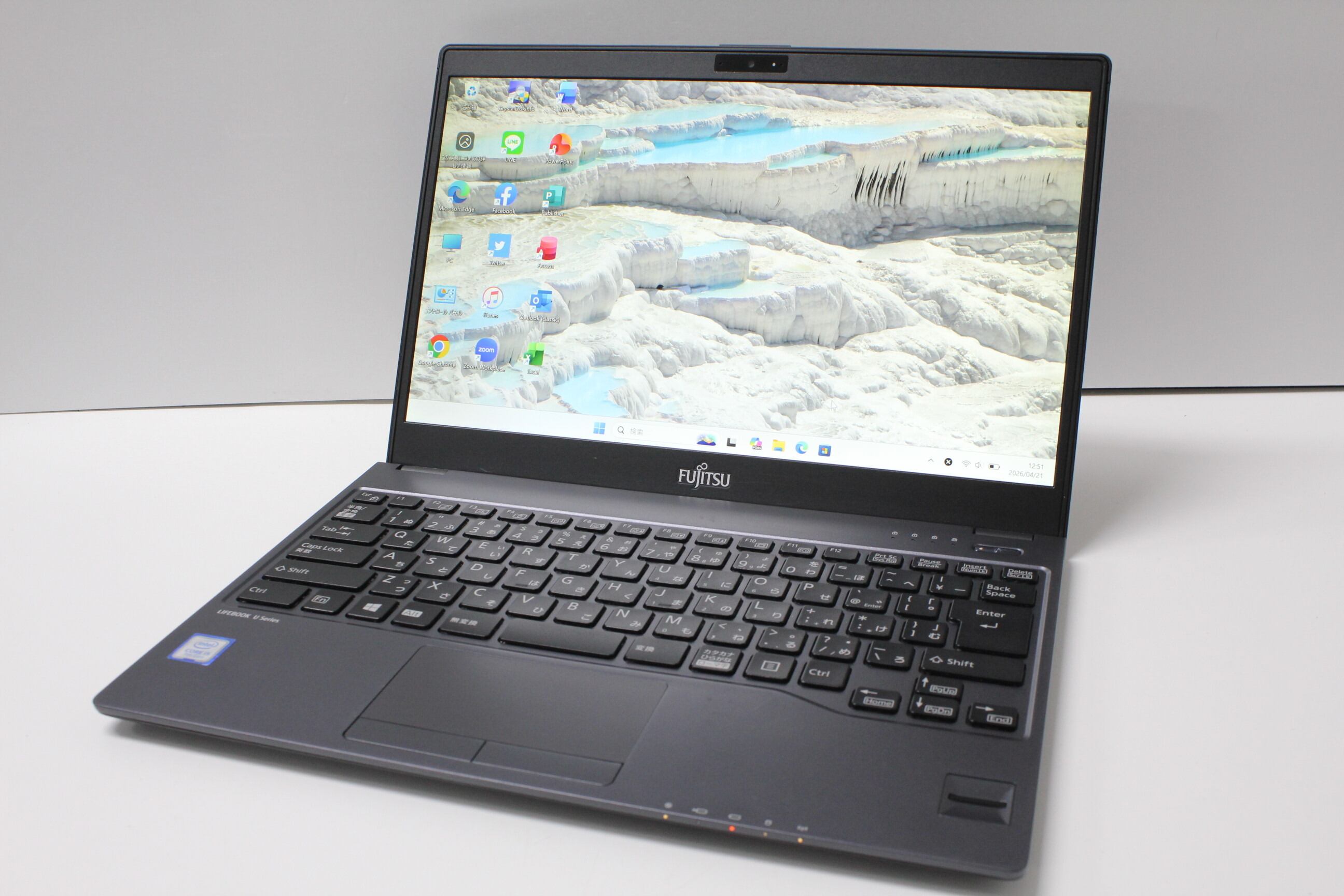 中古ノートPC】富士通〈LIFEBOOK WU2/D2〉Intel Core i7/SSD256GB
