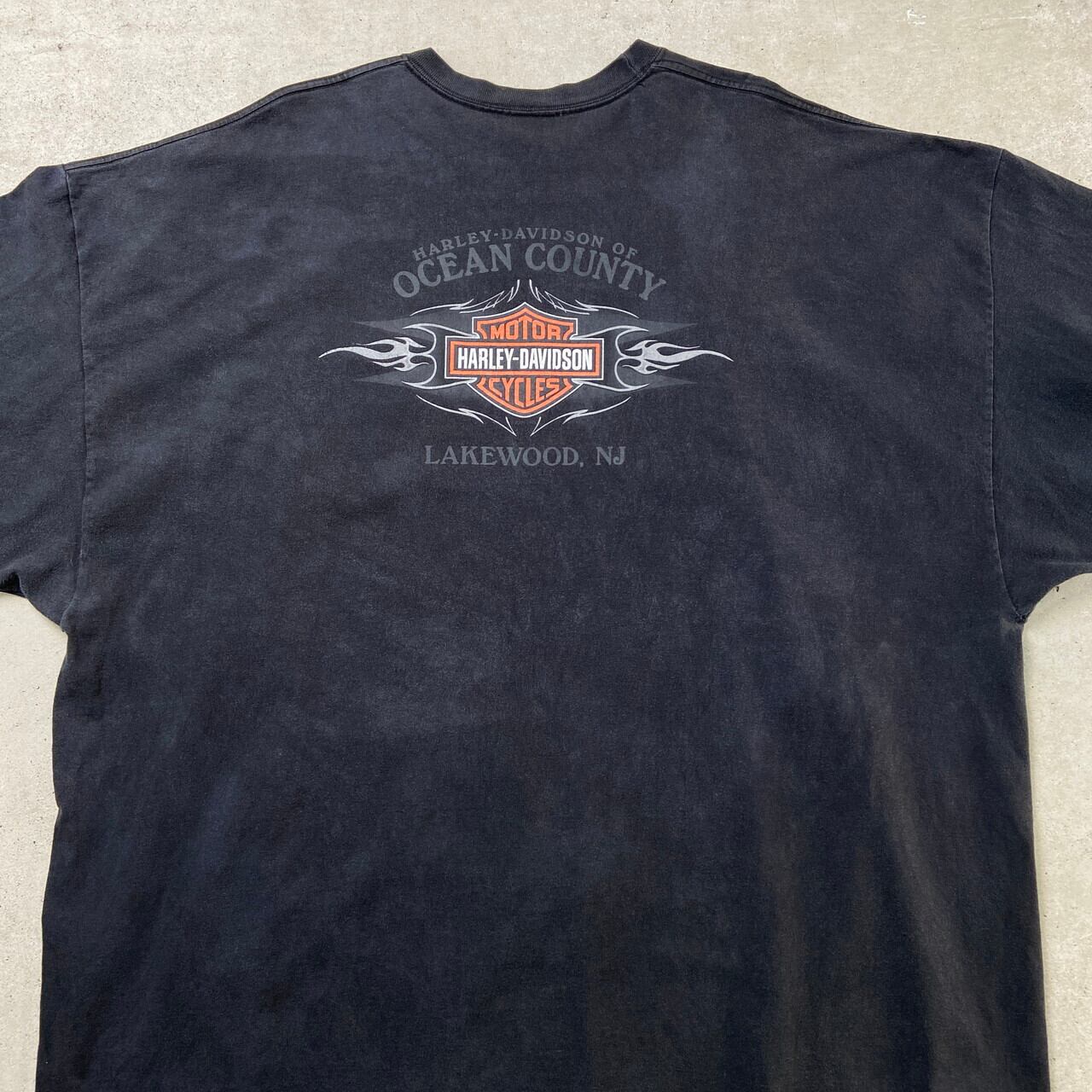 00年代 USA製 Harley-Davidson ハーレーダビッドソン 両面プリント