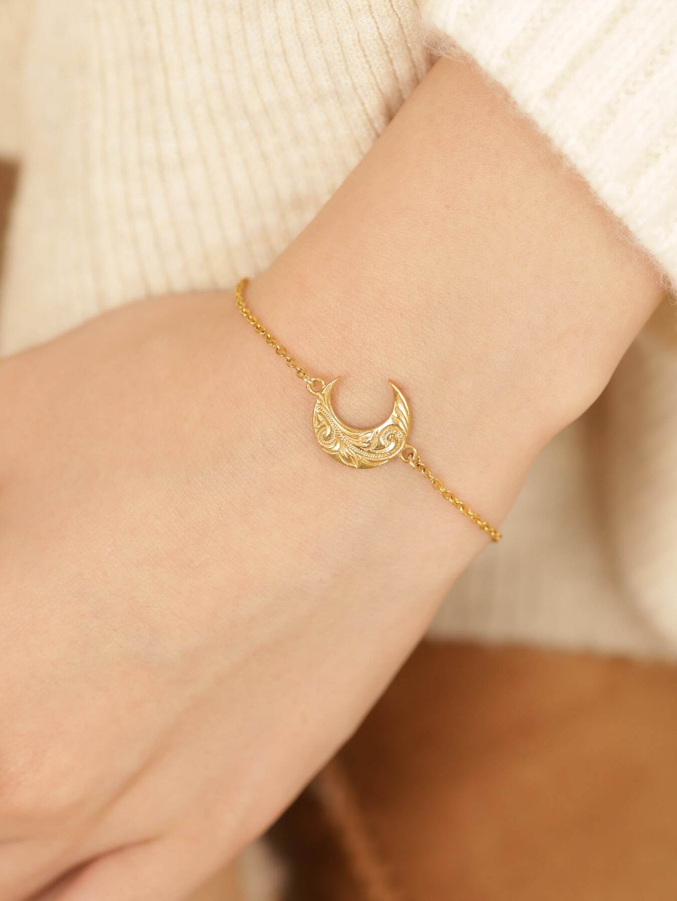 316L hawaiian moon bracelet #b01