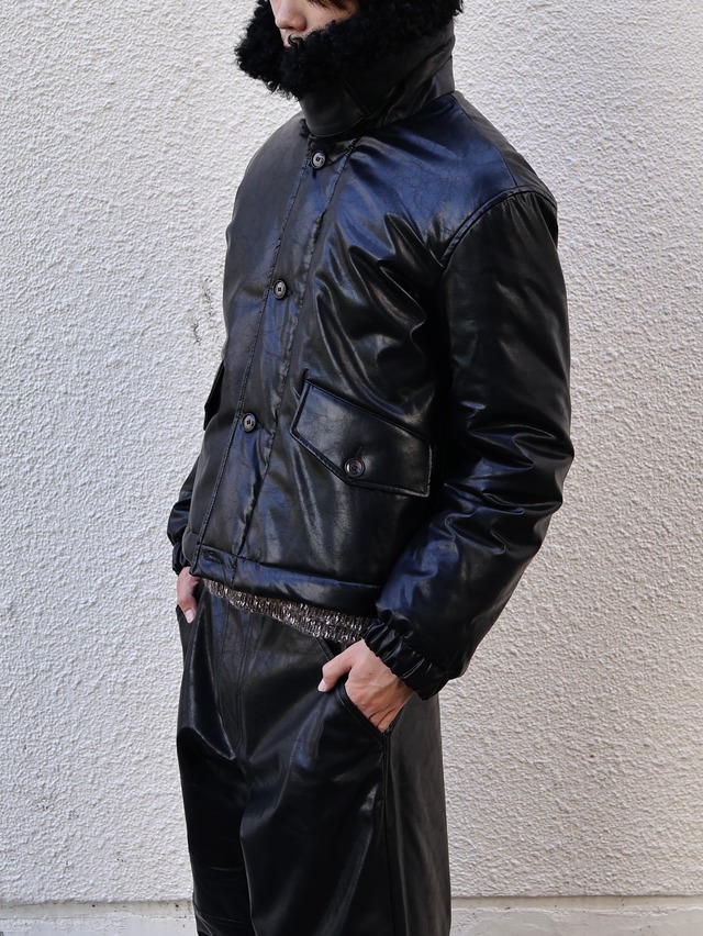 【26aw/ROLDSKOV】collar boa blouson