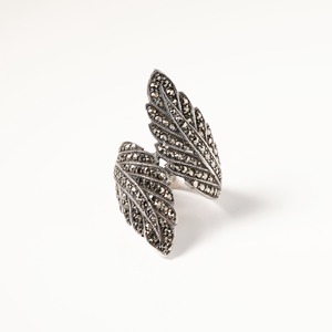 Marcasite Silver Ring #13 (used)