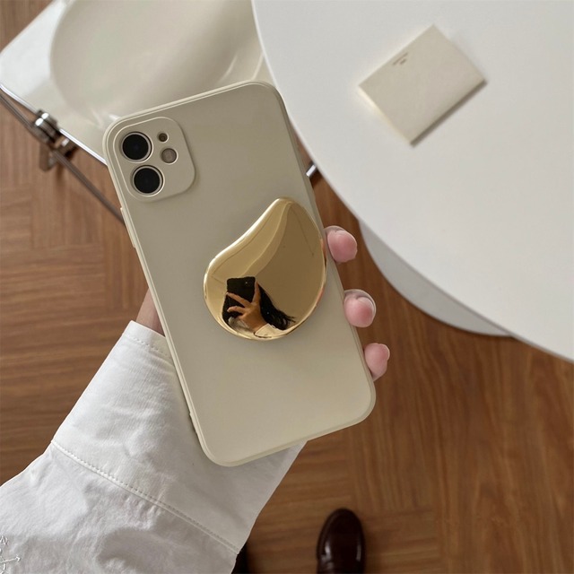 gold grip phone case.７１０５
